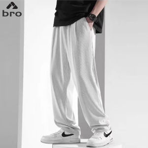 celana pinggang karet pria kain es krim celana joger polos pria abu-abu celana lurus highwaist celana panjang pria kaki lebar celana remaja baggy pants Celana olahraga pria Celana panjang cowok keren Celana kasual pria korea celana gombrang pria