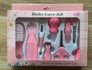 10/13Pcs Set Baby Kit Care Portable Newborn Baby Nail Clipper Safety Baby Grooming Set Comb Thermometer Care Tool