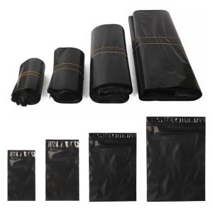 Ship in 24 hours 100pcs black courier pouch plain pouch express pouch Parcel Pouch Shipping Pouch