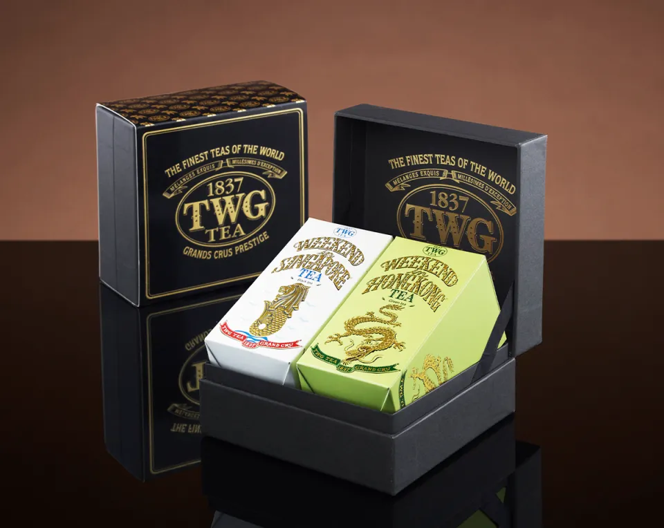 TWG Tea | Tea Route Duo Weekend Tea Set in Haute Couture Tea Tin