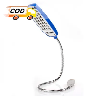 Lampu USB Meja 28 LED dengan Modul ON / OFF Simple Portable
