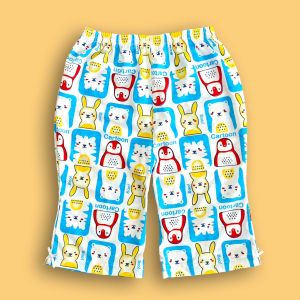 กางเกงขายาวเด็ก1-2 ปี น้ำหนัก 9-12Kg  ปลายขาบาน ขาติดโบว์ ใส่สบาย