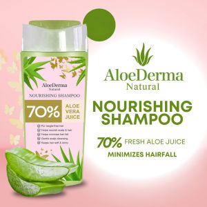 AloeDerma Aloe Nourishing Shampoo 210ml (SCENTED)