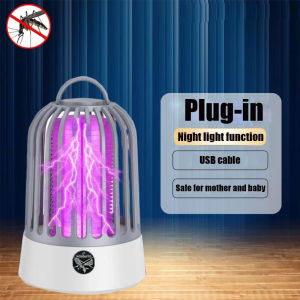 3 seconds to take effect🌈 Mosquito killer lamp Portable Electric Repellent LED Chargeable or USB Plug-in Quiet Non-toxic Pest Killer mosquito killer electric plug-in Electric Mosquito Repellent