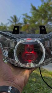 Reflektor Lampu Depan Beat Deluxe & Beat Street LED 2021 Biled Predator LED