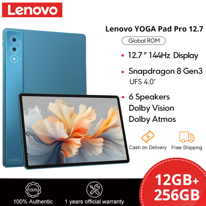 Lenovo YOGA Pad Pro 12.7” 144Hz Qualcomm Snapdragon 870 Tablet