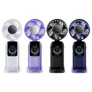 Handheld Fan Small Fan Outdoor Cooling Fan 3600mAh Table Fan 100 Speed Setting Suitable for Travel and Outdoor Activity