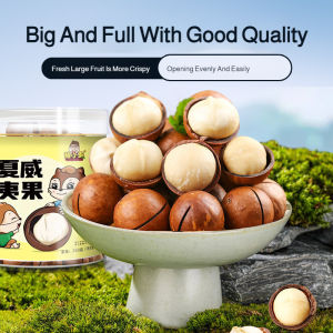 【Daman Nuts】Canned Large-grain Pistachio Macadamia Nut Snacks Macadamia Nuts Nuts Ice Cream Cake Decoration Baking Ingredients Yogurt Companion 250g/1bag