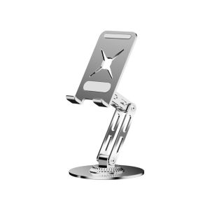 JOYLIFEWQ 360° Rotatable Phone Holder Adjustable Foldable Phone Rack Heavy Duty Anti-Shake Design Mobile Phone Bracket Home Office