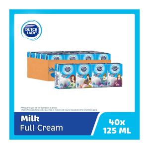 Dutch Lady Disney Princess Milky 125ML Full Cream UHT Milk - Case