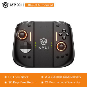 NYXI Hyperion 3 Wireless Magnetic Joypad Full Mechanical Switches Hall Effect No Drift 9-Axis Gyro Modular Gamepad for Nintendo Switch 2/Switch OLED/PC