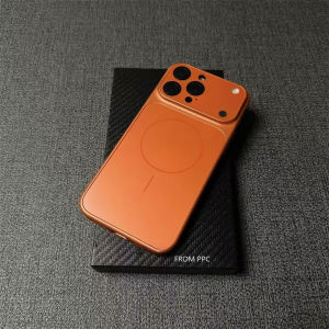 Glass Nano Original Matte Case for iPhone 17 16 15 Pro Max 17Pro Shell MagneMagnets Wireless Charging Armor Phone Cover Capa