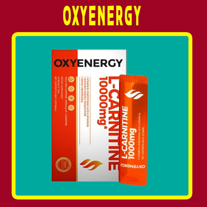 Oxyenergy L-Carnitine Drink 10000mg L-Carnitine Weight Loss Supplement Fat  Burning Energy Drink Slimming And Muscle Building - Lazada