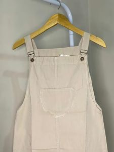 Baju Kodok || Overall Rawis Bahan Grey Tc Tebal Kantong Pelajar