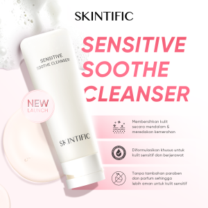 SKINTIFIC 5X Ceramide Low pH Cleanser Gentle Cleanser For Sensitive Skin 80ml Facial Wash Cleanser Face Wash Sabun Cuci Muka Acnes Glowing Barrier facial wash pria