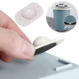Polocat 4 Cái Ròng Rọc Xoay 360 ° Thông Dụng/Bánh Xe Xoay Tự Dính Không Cần Đục Lỗ/Ròng Rọc Hộp Đựng Đồ/Bánh Xe Nội Thất/Con Lăn Định Hướng