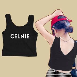 Magic Kids Polyester Sleeveless Camisole for Girls - Comfort Fit Princess Style Summer Top for Kids 2-10 Years