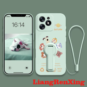 Case for Infinix Smart 8 Tecno spark go 2024 hot 40I spark 20 20C 5G 2023 phone casing softcas shockproof cover new design aesthetic with Holder animal meetings ytdwxz01