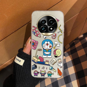 เคสโทรศัพท์ Realme 13 pro Realme13 pro+ 13+ 5g ลายการ์ตูนโดราเอมอนน่ารักใสกันกระแทกยางนิ่มเคสRealme13pro Realme13pro+ 5G ฝาครอบเคสโทรศัพท์