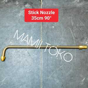 Stik Nozel quick release cuci AC Mobil Motor 35cm / 17cm / 90° / 30°