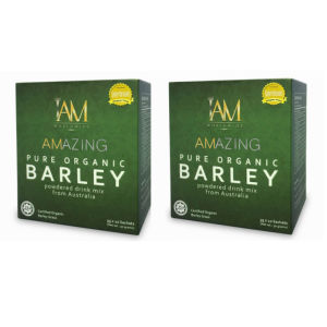 IAM Amazing Barley Pure Organic Barley Grass Powder Drinks Original