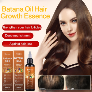 Organic Batana Oil Hair Growth Essence 50ml Promotes Hair Wellness Enhances Thicken Smooth Hair Moisturize Hair Roots Anti-Hair Loss