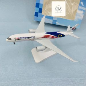 Mô Hình Trưng Bày Máy Bay A350-900XWB Hãng Malaysia  _ HỢP KIM CAO CẤP