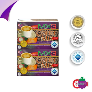 Natural and pure MX3 Coffee Mix Set of 2