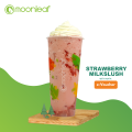 MOONLEAF Strawberry Milkslush with Nata (e-Voucher). 