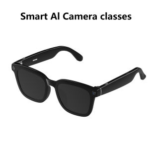 2025 Kính dịch thuật thông minh AI mới camera HD 8MP ghi video1080P kính mát dịch thuật thời gian thực tai nghe BT không dây