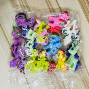 12 Pcs My Little Pony Cake Toppers PVC Action Figures Kids birthday gift Girls Toy