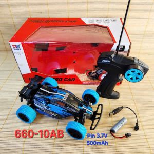 Đồ Chơi Trẻ Em Xe Đua Địa Hình Điều Khiển 7 Động Tác Có Sạc Cần Gạt Xoay 660-10AB