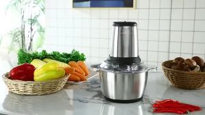 2L/3L Stainless Steel Electric Meat Grinder MultiFunction Kitchen Food Blender Pengisar Daging絞肉機