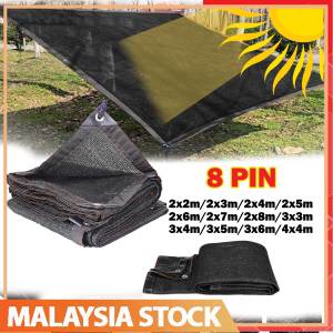 Full Size Black Sun Shade Orchid Net 93% Jaring Hitam Garden UV Protection SunProof Net Sun shade Cloth Netting