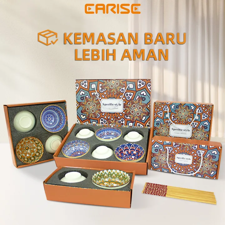 Earise Set Mangkok Keramik Premium
