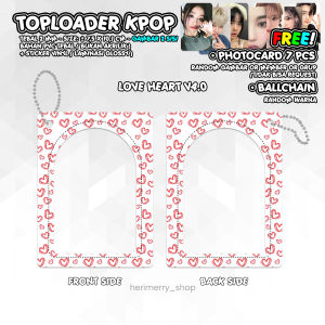 TopLoader Deco Photocard Holder Kpop PC POCAHOL CAHOL Handmade 2 Sisi Toplo Universal Poca Cahol