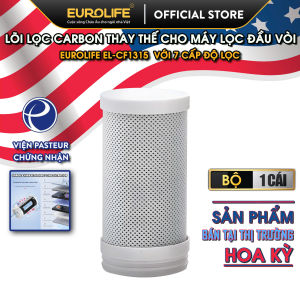 (Sản phẩm bán tại Mỹ) Máy lọc nước đầu vòi màn hình LED tia UV khử khuẩn Eurolife EL-LS-A13 (Xám Trắng)