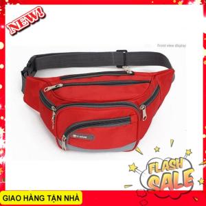 Túi đeo hông Túi đeo bụng cao cấp 6 ngăn chống nước V-star