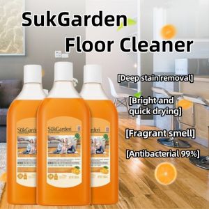 Suk garden Floor Cleaner Sabun Multi-Effect household tile mopping Cement cleaning brightening decontamination 500g