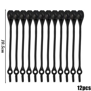 12pcs/lot Silicone Shoelaces No Tie Shoelaces Elastic Lace Shoelace Creative Lazy Silicone Laces Rubber Lace