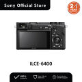 Sony Alpha ILCE-6400/ A6400 24MP APS-C Mirrorless Camera Body Only + Free 64GB SD Card. 