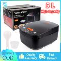 Full touch screen Smart Multifunctional rice cooker 5.0L capacity non-stick pan liner Timing suitable for: 5-6 people. 