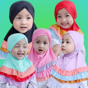 KERUDUNG ANAK GOTIK RAINBOW MURAH JILBAB ANAK/HIJAB ANAK/HIJAB BABY/BABY HIJAB/JILBAB BAYI/HIJAB BAYI/KERUDUNG BAYI/TOPI/JILBAB INSTAN ANAK/SCARF