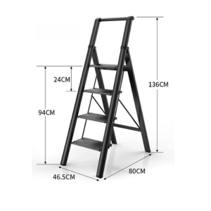 Premium Step Ladder 2/3/4/5 Step Ladder Foldable Ladder Domestic Ladder Nordic Design