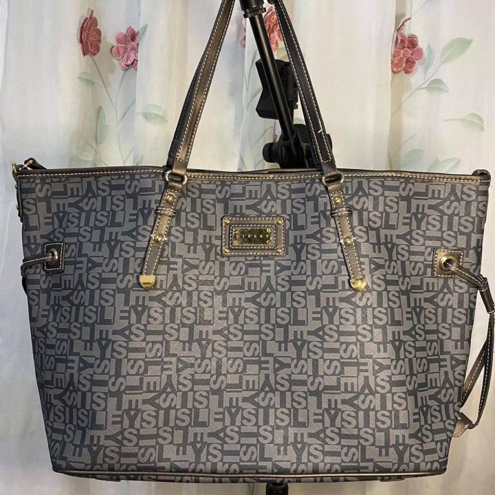 Womens Sisley Handbag Leather Tote Shoulder Bag Clutch | eBay