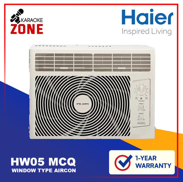 Haier HW 05 MCQ / Aircon Window Type / Easy Clean Filter, ECO Friendly