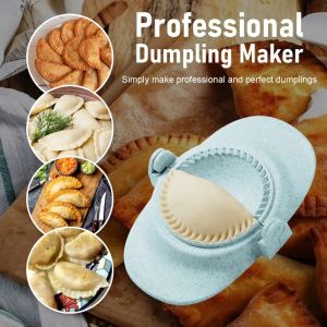 Dumpling Maker Wheat Stalk Material Dumplings Mold DIY Dumpling Machine Hand Dough Press Kitchen Cooking Gadgets