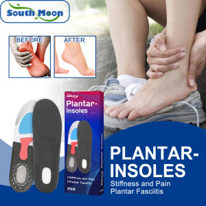 South Moon Plantar Insoles Relieve Foot Joint Soreness Discomfort And Swelling Relieve Foot Pain Reduce Joint Pressure Improve Comfort When Walking Provide Support Sole Joint Pain Relief Massage Insoles Health Care Product 1pair