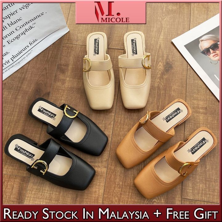 Ready Stock MICOLE S148 Zendo Sandal Women’s Sandals Kasut Wanita Murah ...