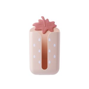 Lovely Tissue Case Box Waterproof Toilet Paper Holder Storage Shelf Wall Mounted Rack New Kitchen Napkin Paper Cylinder Suction